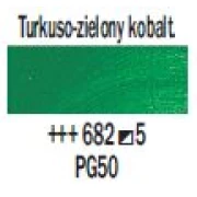 TALENS REMBRANDT 40ML 682 - COBALT TURQUOISE GREEN - farba olejna