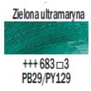 TALENS REMBRANDT 40ML 683 - ULTRAMARINE GREEN - farba olejna