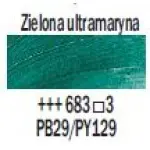 TALENS REMBRANDT 40ML 683 - ULTRAMARINE GREEN - farba olejna