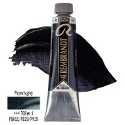 TALENS REMBRANDT 40ML 708 -  PAYNE'S GREY - farba olejna