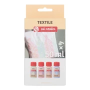 TALENS TEXTILE SET 4X50ML PASTEL