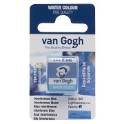 TALENS VAN GOGH WATER COLOUR PAN INTERFERENCE BLUE