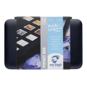 TALENS VAN GOGH WATER COLOUR POCKET BOX - SPECIALTY 12 PÓŁKOSTEK