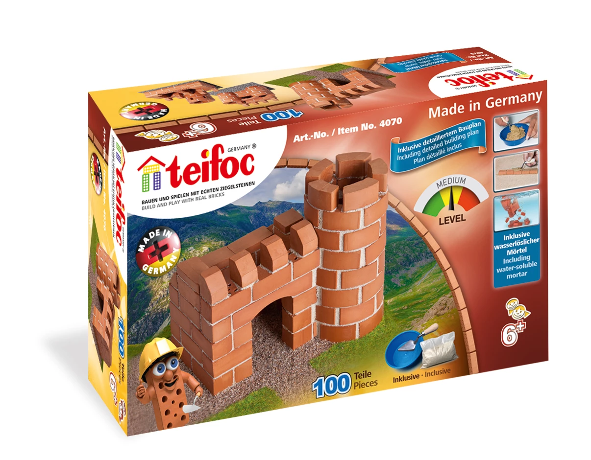 Teifoc Small Castle Brick