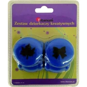 TITANUM dziurkacze ozdobne liść/kokarda