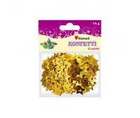 TITANUM KONFETTI GWIAZDKI ZŁOTE 14g