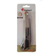 TITANUM Nóż do papieru 18 mm aluminiowy prowadnica