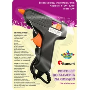 TITANUM PISTOLET NA SZTYFTY KLEJOWE 7 mm 