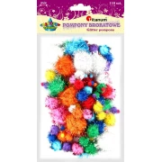 TITANUM POMPONY BROKATOWE 110 SZT