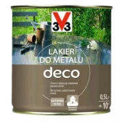 V33 Lakier do metalu satynowy 0,5 l.