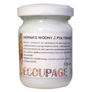 Werniks wodny z połyskiem do decoupage 110ml