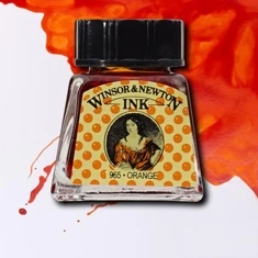 Winsor & Newton Tusz rysunkowy Orange 14ml