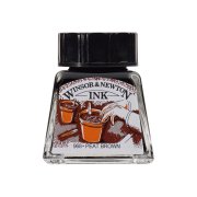 Winsor & Newton Tusz rysunkowy Peat Brown 14ml