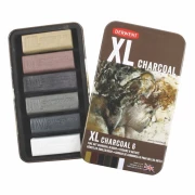 ZESTAW 6 WĘGLI XL W SZTYFCIE DERWENT
